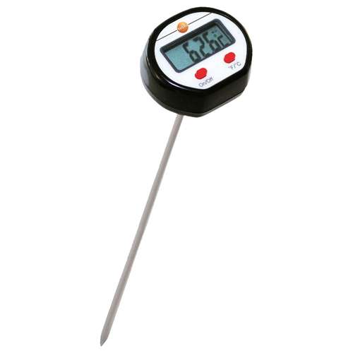Mini thermomètre étanche, TESTO®, avec sonde de pénétration