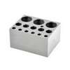Monobloc combinaison d'éprouvettes, OHAUS®, pour tube 6 mm (x6), tube 12/13 mm (x5), tube 25 mm (x3)