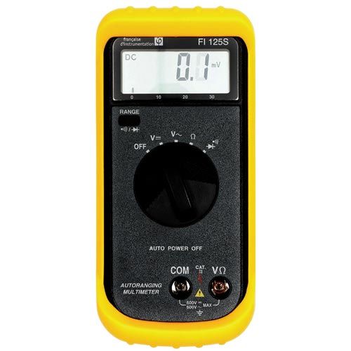 Multimètre numérique portable RMS, FI125S