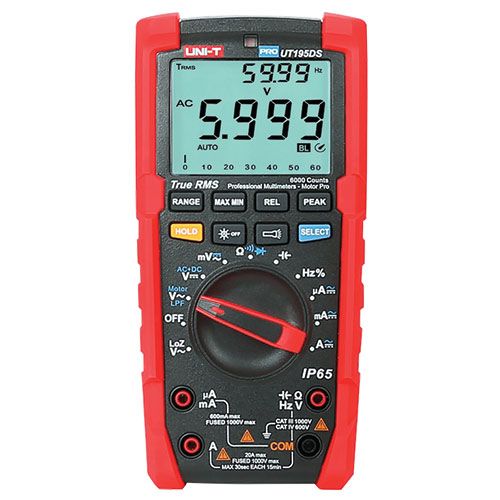 Multimètre TRMS pro line UT195DS