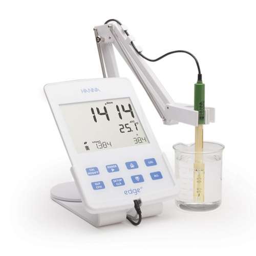 Multiparamètre numérique 1 voie Edge™ kit EC, pour mesure conductivité, HANNA®