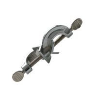 Noix de serrage double fixe, aluminium anodisé