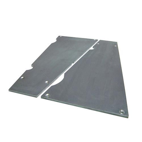 paire de tôles d'usure en acier 1.0344 pour broyeur-concasseur BB300, RETSCH®