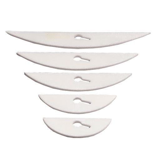 Pale d'agitation forme demi lune PTFE, seule pour ballon, LENZ®