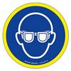 Panneau "port de lunette de sécurité obligatoire - Haute visibilité