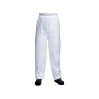 Pantalon TYVEK® 500 Blanc, coupe droite, taille élastique