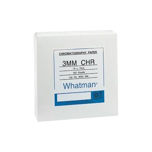 Papier à chromatographie, en feuille, cellulose pure, grade 3MM CHR, WHATMAN®