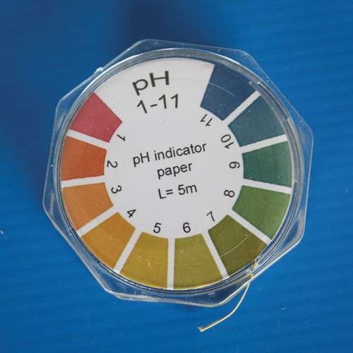 Papier indicateur pH Universel, en rouleau de 5m - gamme économique -  Materiel pour Laboratoire