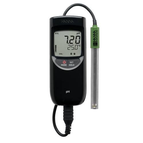 pH/°C-mètre étanche HI 991001, HANNA®, en pack