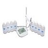 pHmètre de paillasse LAQUA PH1500 avec électrode 9625-10D rechargeable, corps plastique, Tampon pH 4, 7 et 10 (250ml) et statif