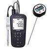 phmètre Horiba avec consommables, électrode pH simple, thermomètre testo inclus, spécial boulangerie