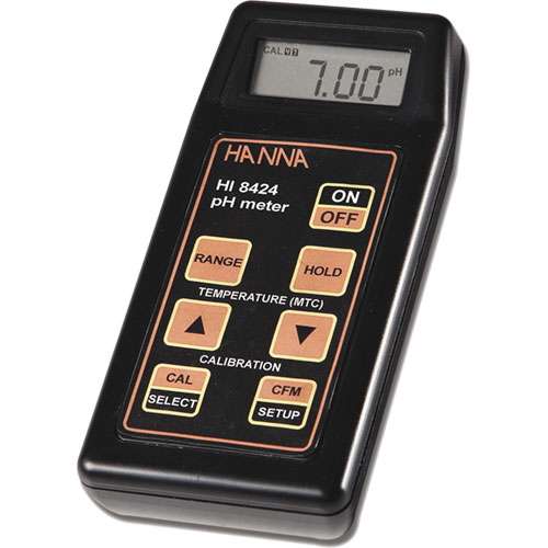 pHmètre portable HI8424N, HANNA® (en pack)
