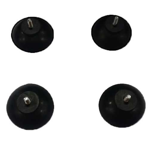 Pieds, lot de quatre, pour Agitateur à vortex analogique modéle VXMTAL ou VXMTDG, OHAUS®