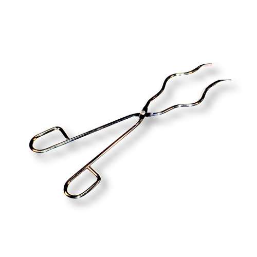 Pince à creuset, en inox, long. 200 mm
