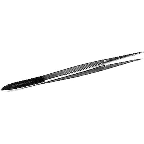 Pince à dissection pointe fine striée pointue, acier inox, NAHITA®