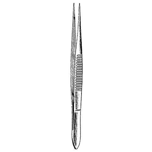 Pince brucelle en inox pointe fine et pointue, LAB-ONLINE®