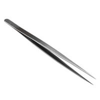 Pince brucelle en inox pointe fine et pointue, LAB-ONLINE®