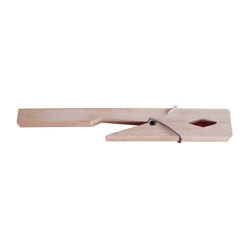 Pince Excelsior en bois (pince à linge) pour tube à essai , LAB-ONLINE®
