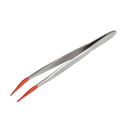 Pince inox avec extrémités revêtues de silicone, pour poids, KERN®