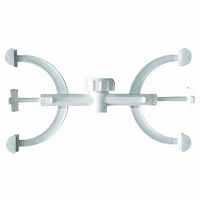 Pince pour burette en PP pour tiges de 10 à 12 mm