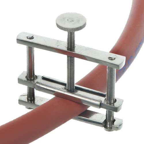 Pinces presse tube type HOFFMANN, en laiton nickelé, BOCHEM®