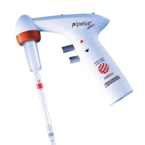 Pipeteur automatique PIPETUS RED DOT, HIRSCHMANN®