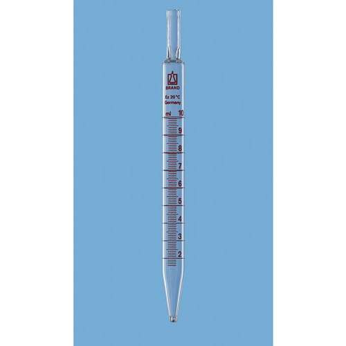 Pipette graduée, BRAND®, culture de tissus, modèle court, écoulement total, L. 230 mm