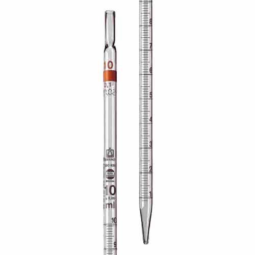 Pipette graduée SILBERBRAND® ETERNA à écoulement total, classe B, Type 2, BRAND®