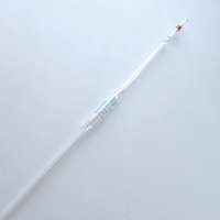 Pipette jaugée, classe AS, 1 trait, avec boule de sûreté - gamme économique