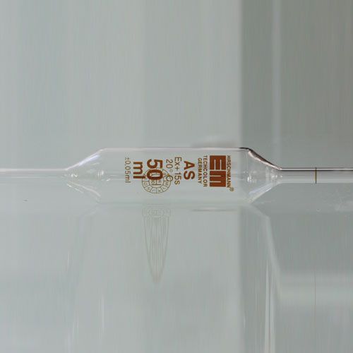 Pipette jaugée, LAB-ONLINE®, classe B, 1 trait, 1 ml, à boule de sûreté