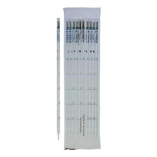 Pipettes en verre borosilicaté, contonnées, stériles