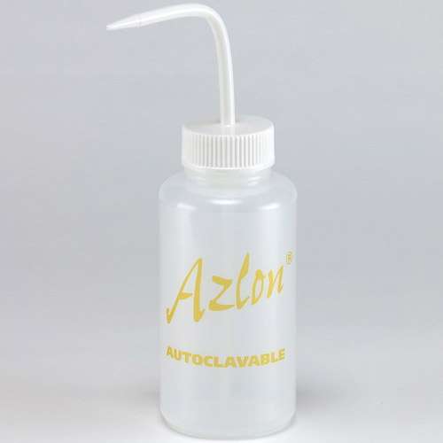 Pissette, Autoclavable, PP, bouchon blanc, AZLON®