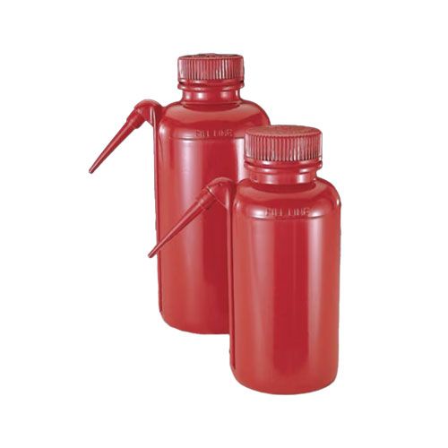 Pissette de sécurité en PEBD rouges Unitary™, NALGENE®