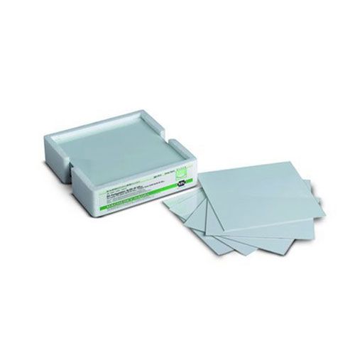 Plaque CCM ALUGRAM®, oxyde d'Aluminium (Alox) avec indicateur fluorescent UV-254