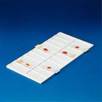 Plaque pour lames de microscopie, en PVC