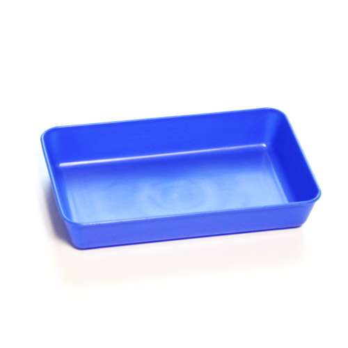 Plateau de laboratoire tous usages, 210x150 mm, hauteur 40 mm