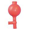 Poire à pipeter modèle flip, rouge