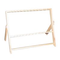 Portoir incliné en bois