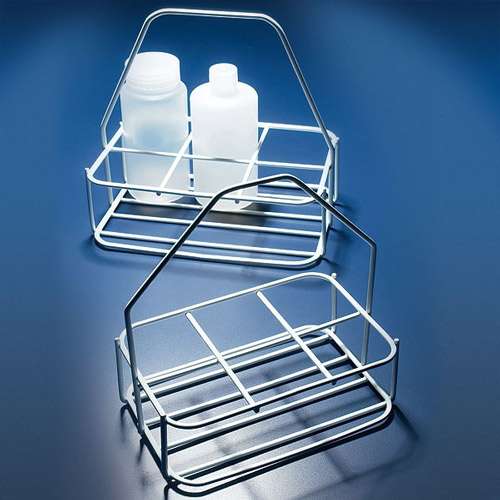 Porte-bouteilles à 6 compartiments, Inox, AZLON®