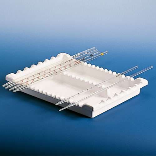 Porte-pipettes horizontal, PVC