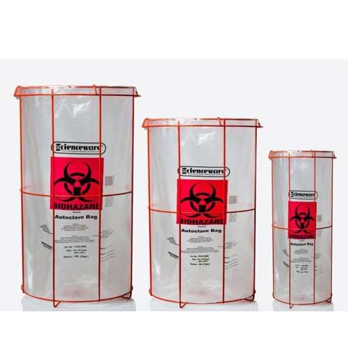 Porte-sachets pour matières contaminées SP Scienceware™ Poxygrid™