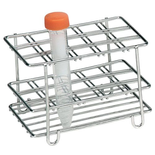 Portoir en acier inox pour tube Falcon