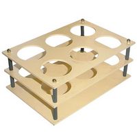Portoir en PVC pour tube à centrifuger, LAB-ONLINE®