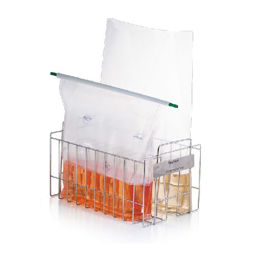 Portoir inox BagRack® 3500, 2 sacs, INTERSCIENCE®