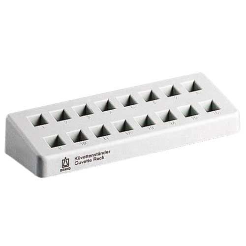 Portoir pour 16 cuves, BRAND®, PP gris