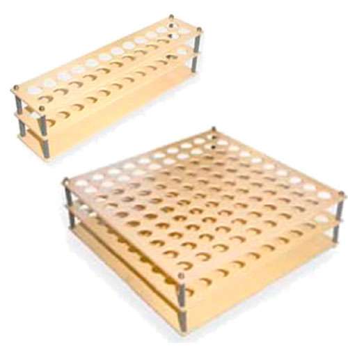 Portoirs PVC pour tubes Ø 16 mm