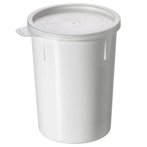 Pot conique à prélèvement PP blanc, GOSSELIN®