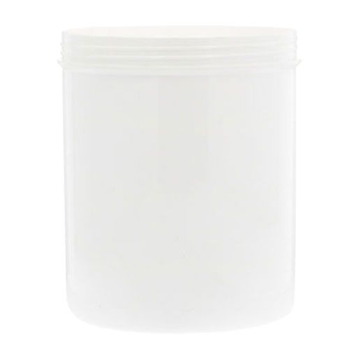 Pot plastique en polypropyléne blanc