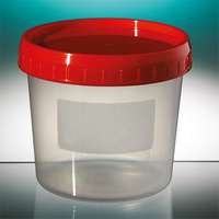 Pot transparent, non gradué, PP, GOSSELIN®