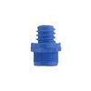 Raccord  (adaptateur ) 1/2 en plastique bleu
